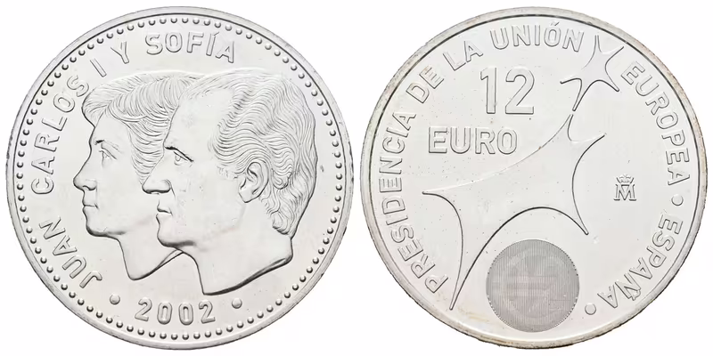 Španělsko, 12 Euros 2002 - Předsednictví v Radě EU