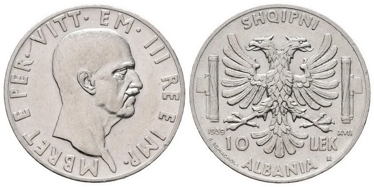Albánie, Vittorio Emanuele III., 1939 - 1943 — 1