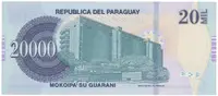 Paraguay, 20.000 Guaranies 2015, P.238a - fotografie 2