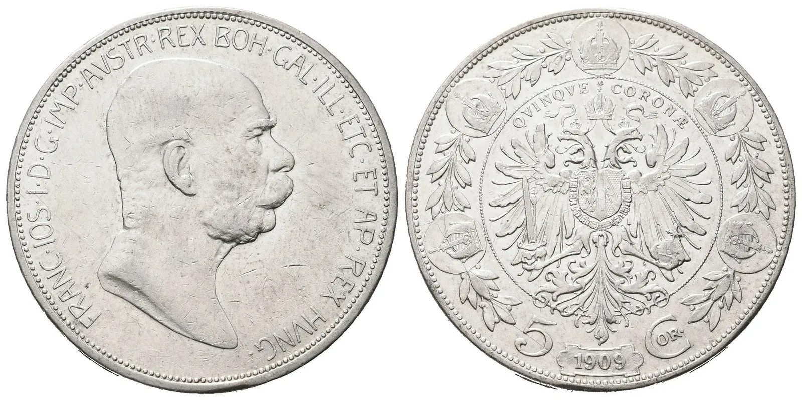 5 Koruna 1909