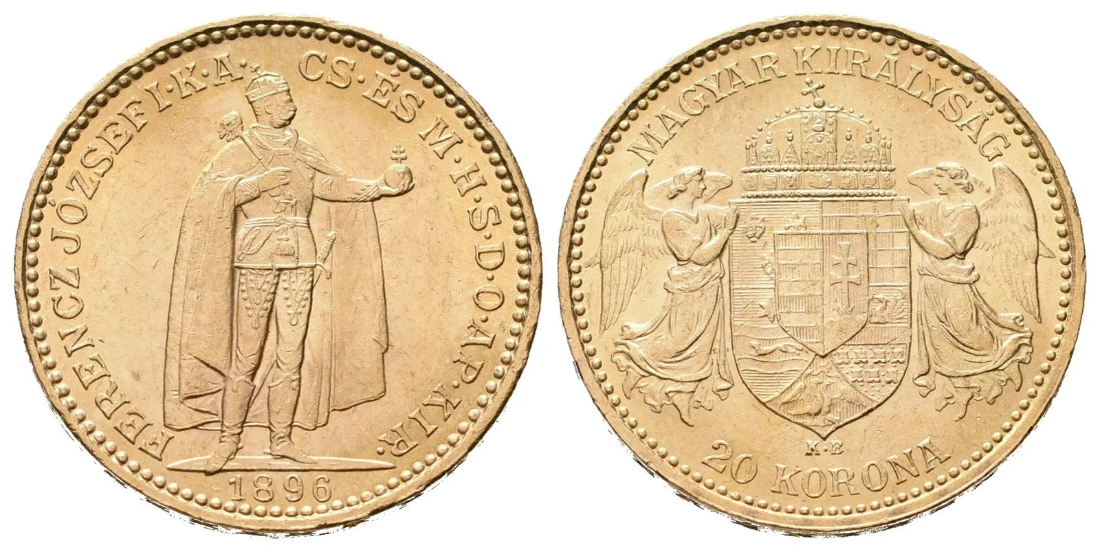 20 Koruna 1896 KB