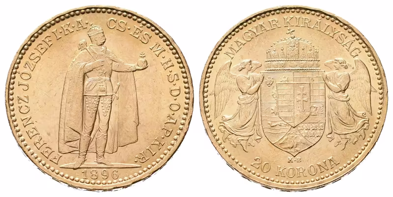 20 Koruna 1896 KB