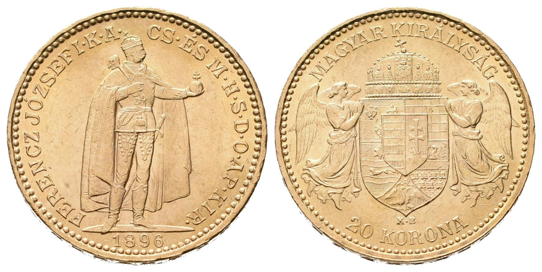 20 Koruna 1896 KB