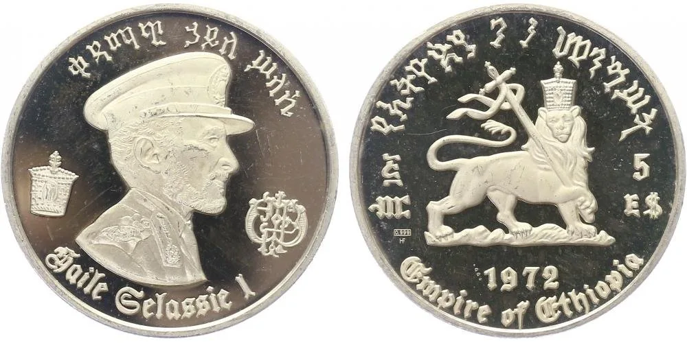 Etiopie, Haile Selassie I., 1930 - 1936, 1941 - 1974 — 1