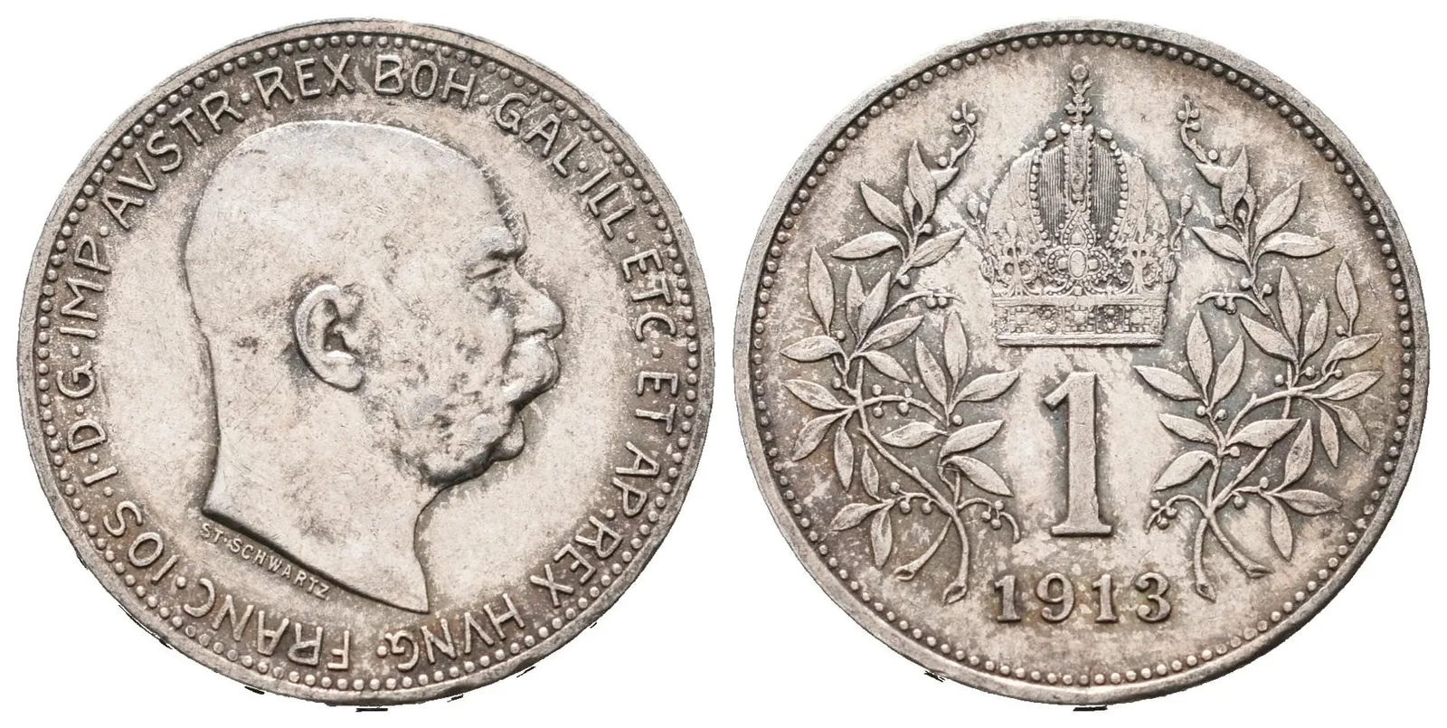 1 Koruna 1913