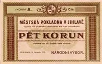 Nouzovky české od roku 1914 — 1