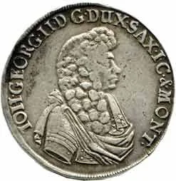 Sasko, Johann Georg II., 1656 - 1680 — 1