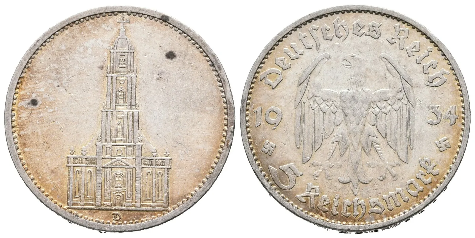 III. říše, 5 Marka 1934 D