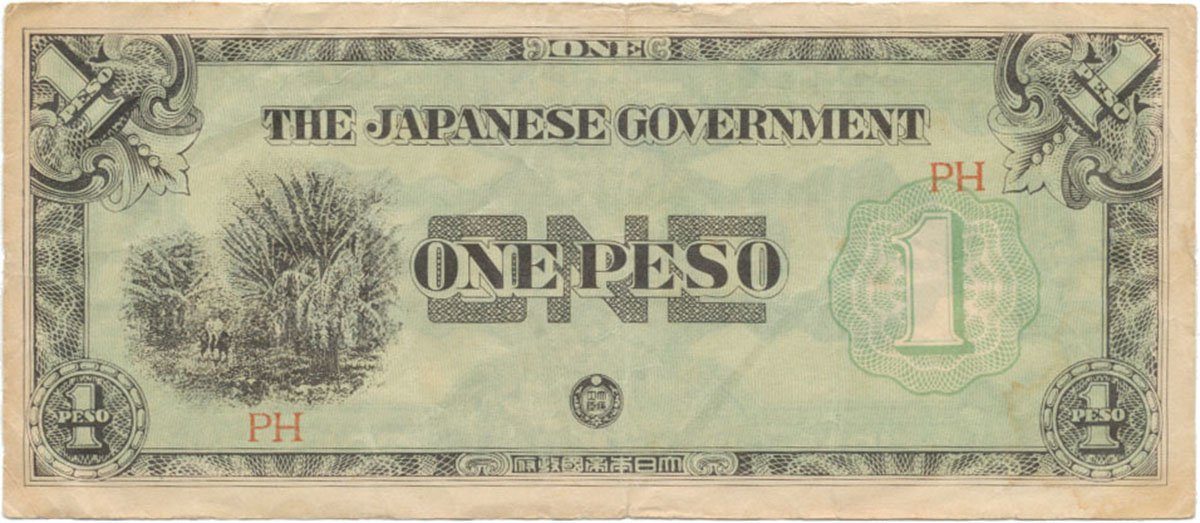 Filipíny - japonská okupace, 1 Peso (1942), P.106b