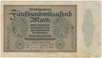 Německo, 500000 Mark 1923, Ro.87a