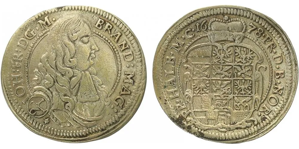 Brandenburg - Ansbach, Johann Friedrich, 1667 - 1686 — 1