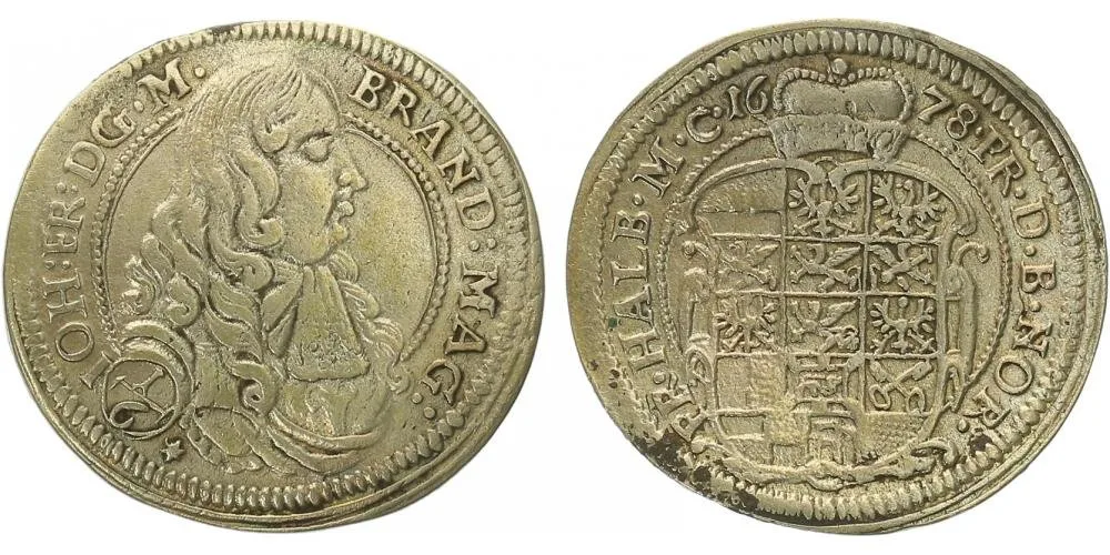 Brandenburg - Ansbach, Johann Friedrich, 1667 - 1686 — 1