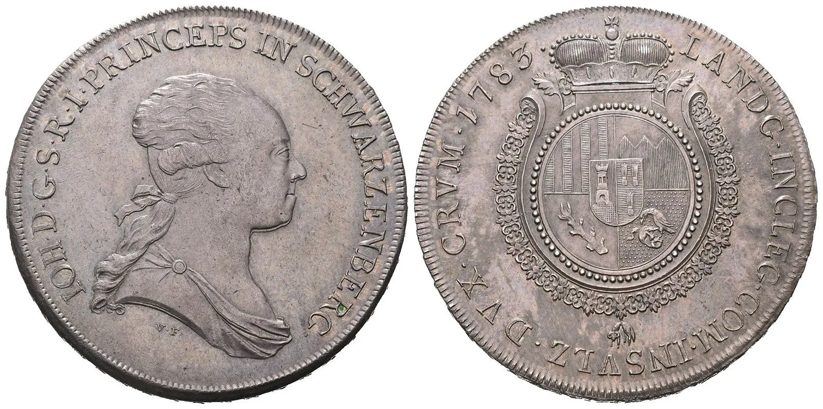 Schwarzenberg, Johann Nepomuk, 1782 - 1789 — 1