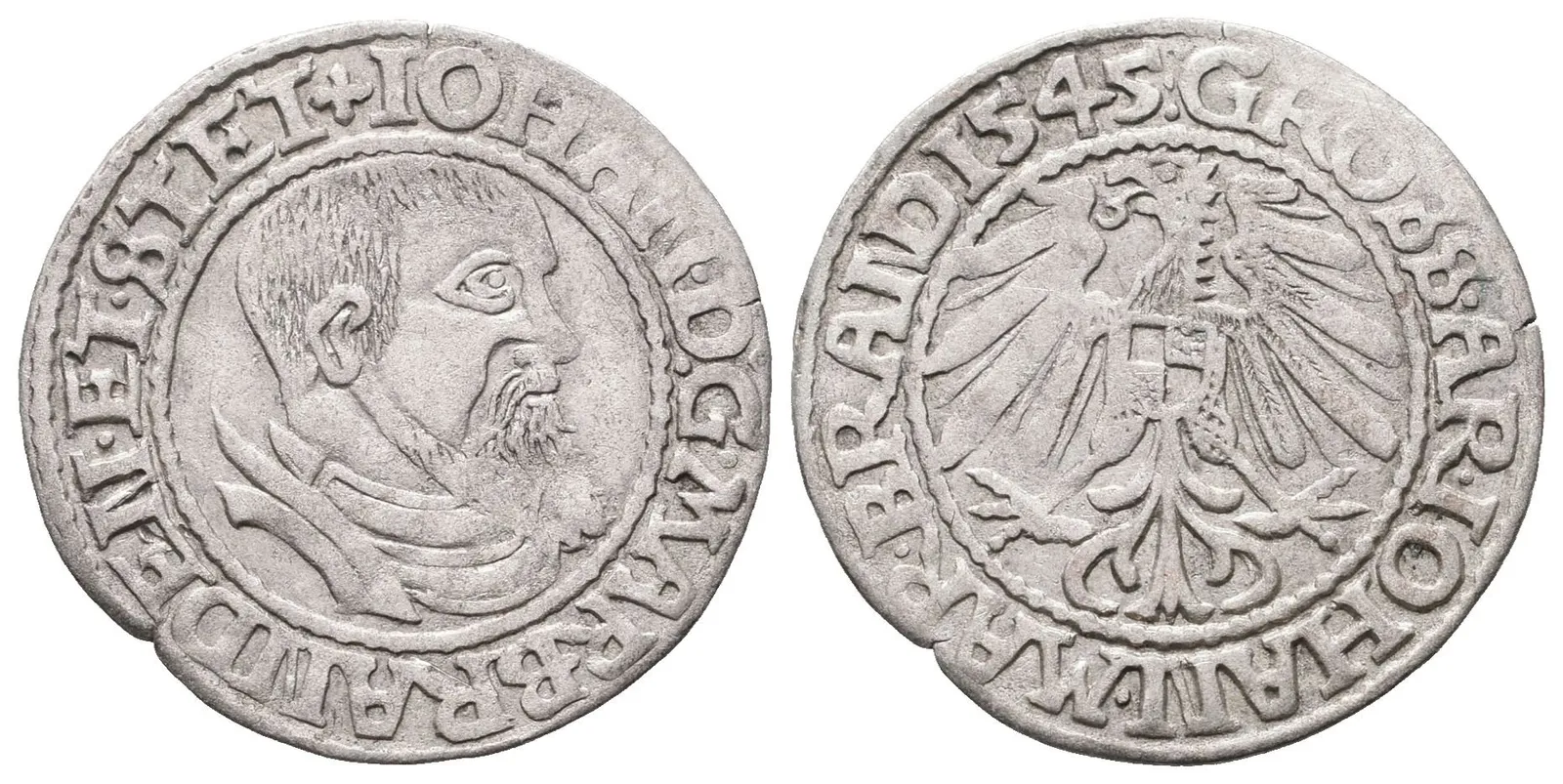 Prusko, Groš 1545, Kostřín