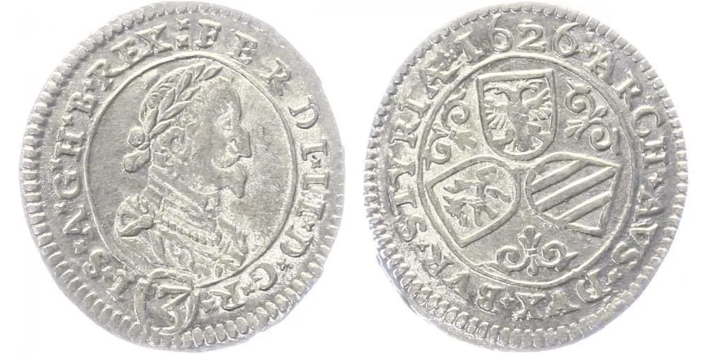 Ferdinand II., 1619 - 1637 (Mince dobrého zrna) — 1