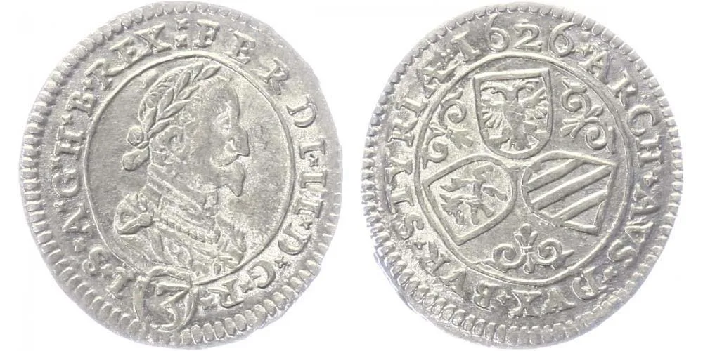 Ferdinand II., 1619 - 1637 (Mince dobrého zrna) — 1