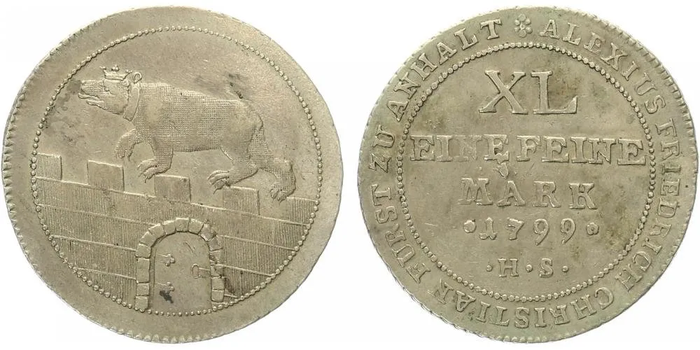Anhalt - Bernburg, Alexius Friedrich Christian, 1796 - 1834 — 1