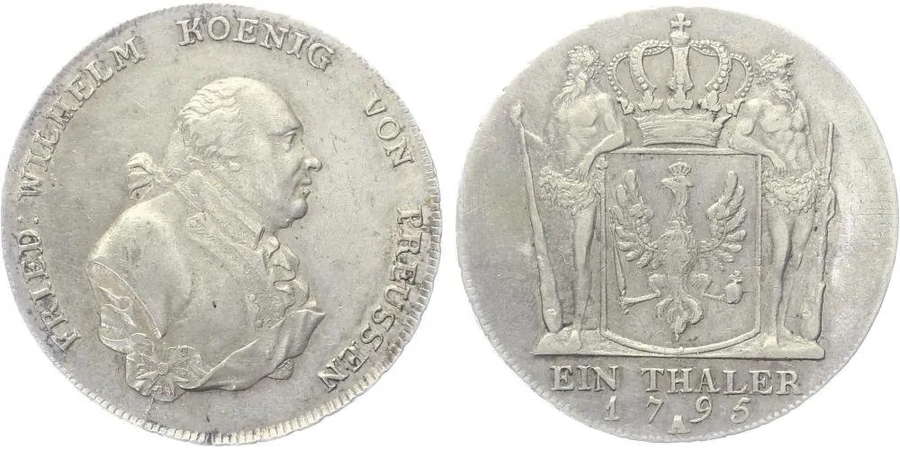 Prusko, Friedrich Wilhelm II., 1786 - 1797 — 1