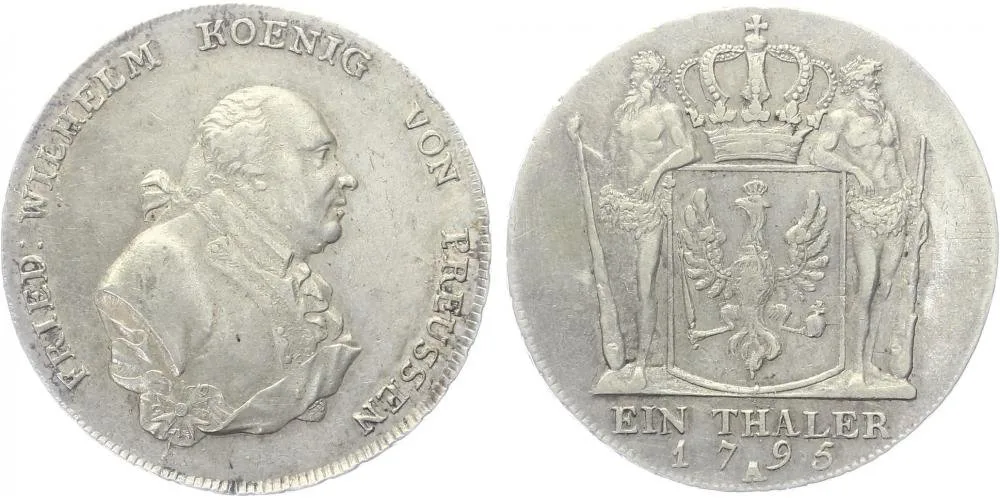 Prusko, Friedrich Wilhelm II., 1786 - 1797 — 1