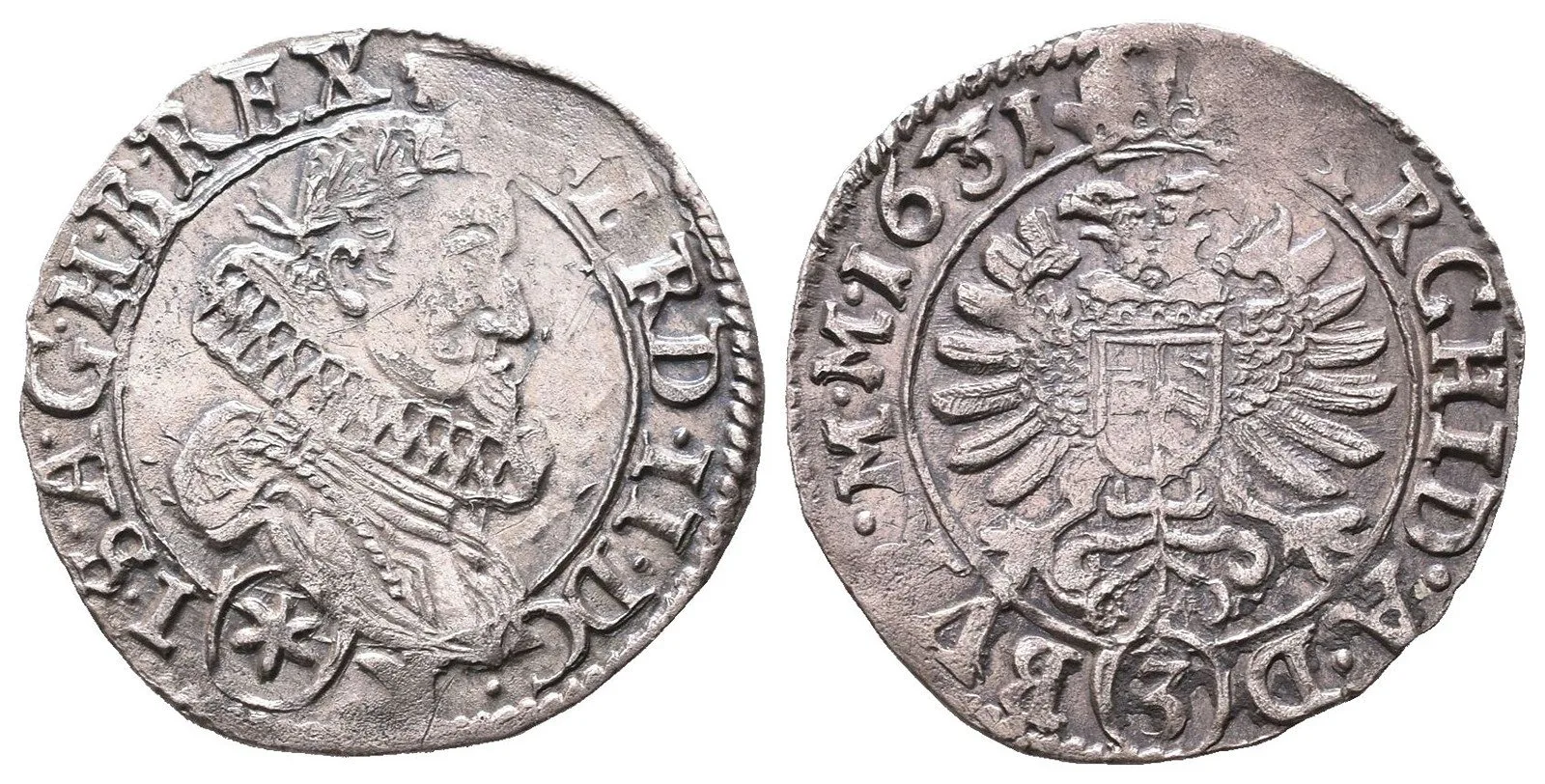 Ferdinand II., 1619 - 1637 (Mince dobrého zrna) — 1