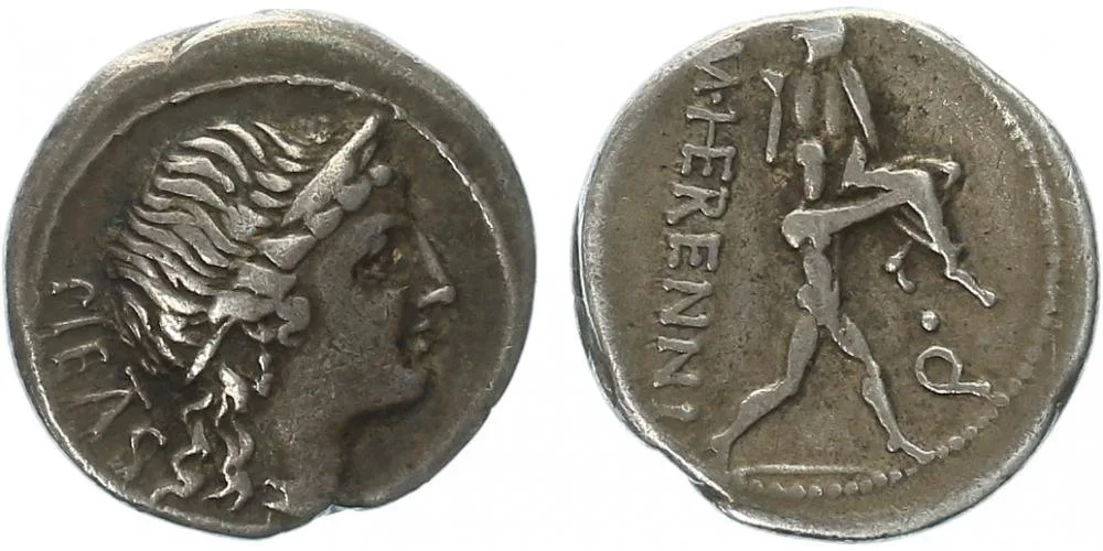 M. Herennius, 108 - 107 př. Kr. — 1