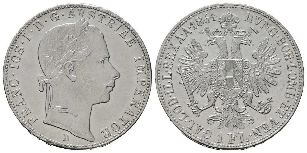 Rakouská a spolková měna, 1857 - 1892 — 1