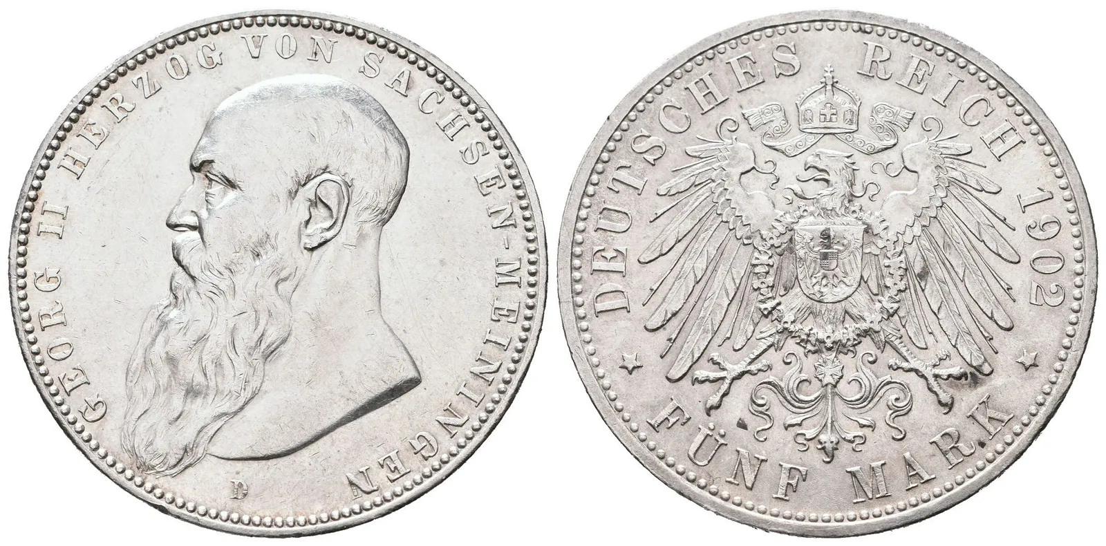 Meiningen, 5 Marka 1902 A