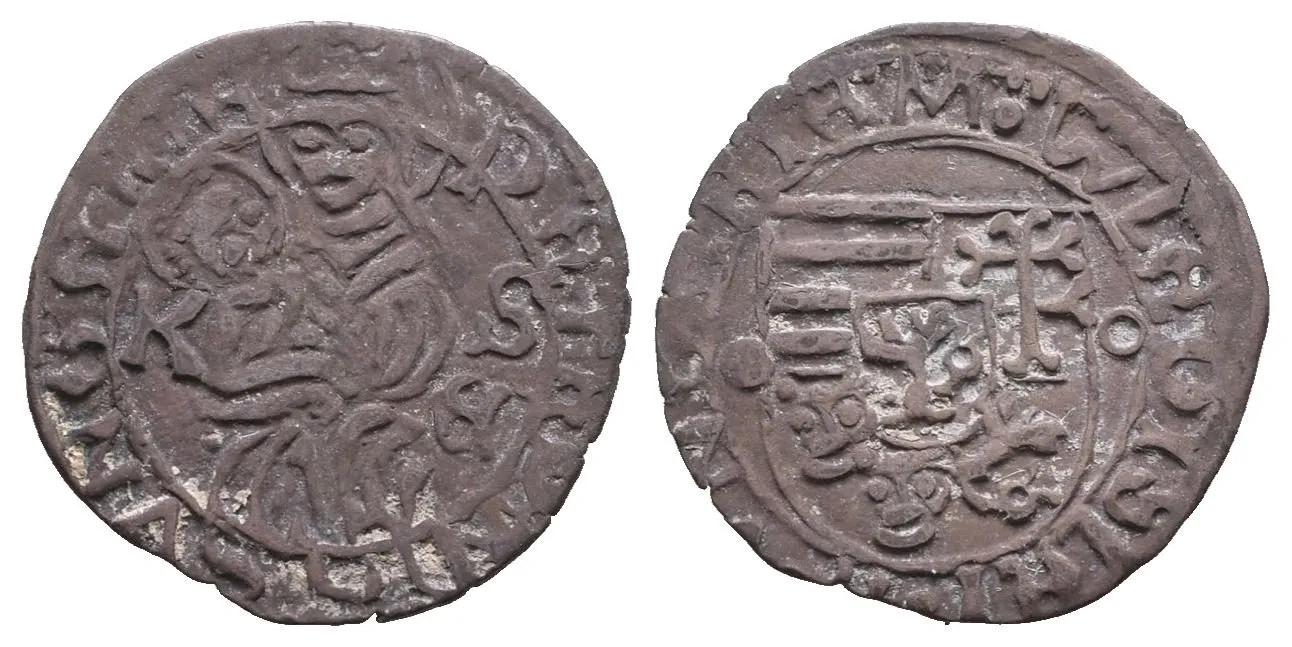 Uhersko, Denár b.l. (1490 - 1502) K-SE