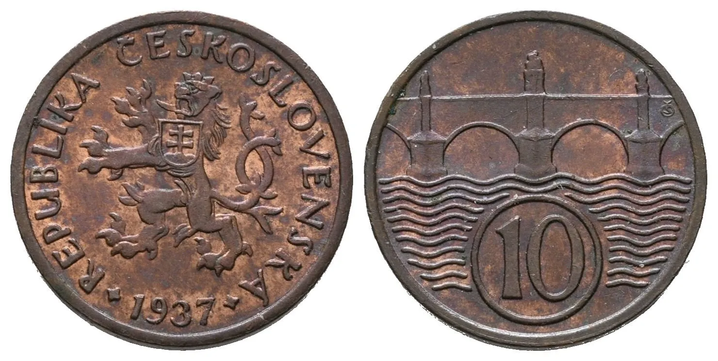 10 Haléř 1937
