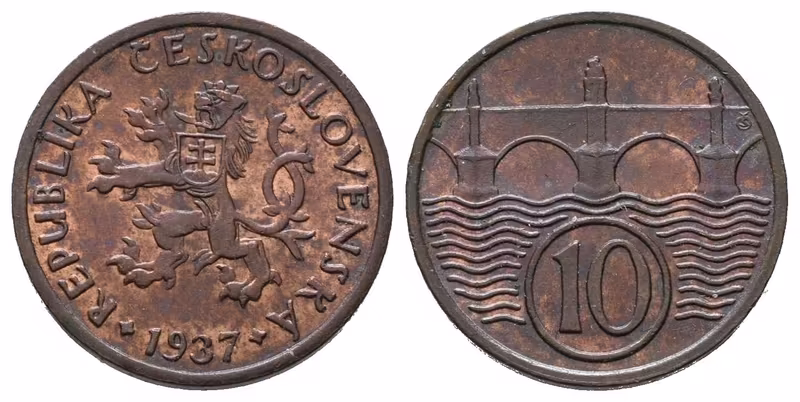 10 Haléř 1937