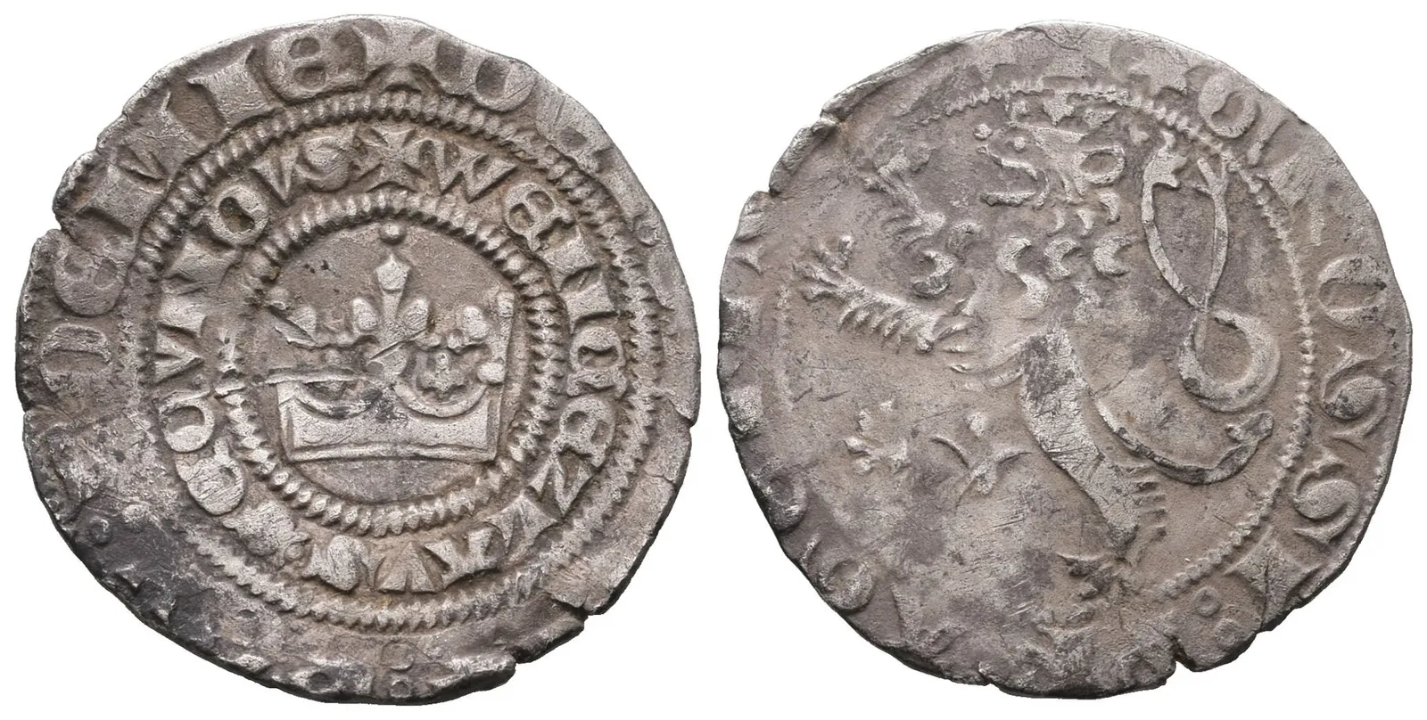 Václav II., Pražský groš, Smolík 2
