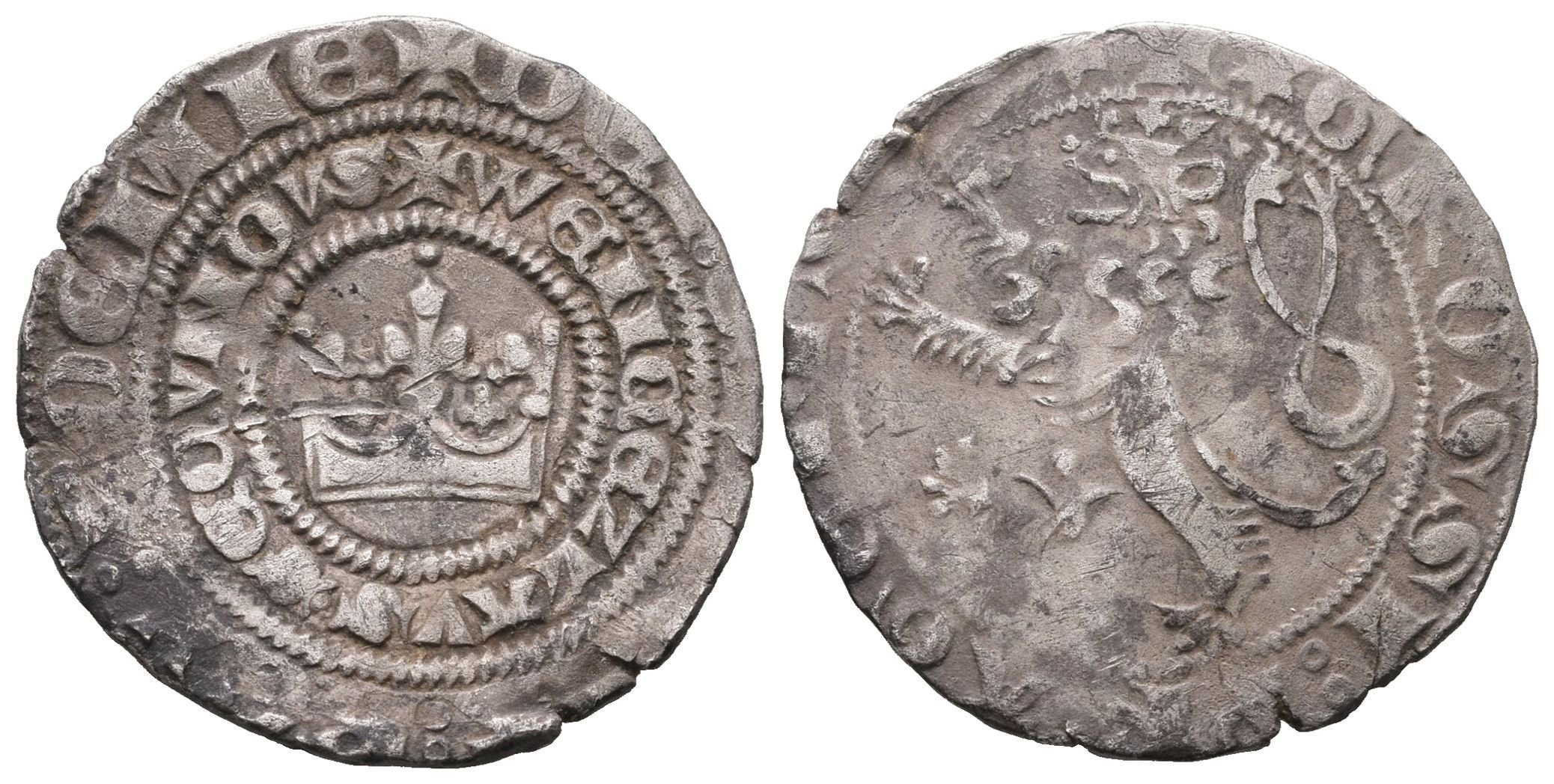 Václav II., Pražský groš, Smolík 2