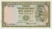 Timor, 20 Escudos 1967, P.26