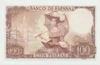 Španělsko, 100 Pesetas 1965, P.150 - fotografie 2
