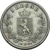 Norsko, Oscar II., 1872 - 1907 — 2