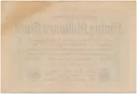 Německo, 50 Millionen Mark 1923, Ro.108ja - fotografie 2