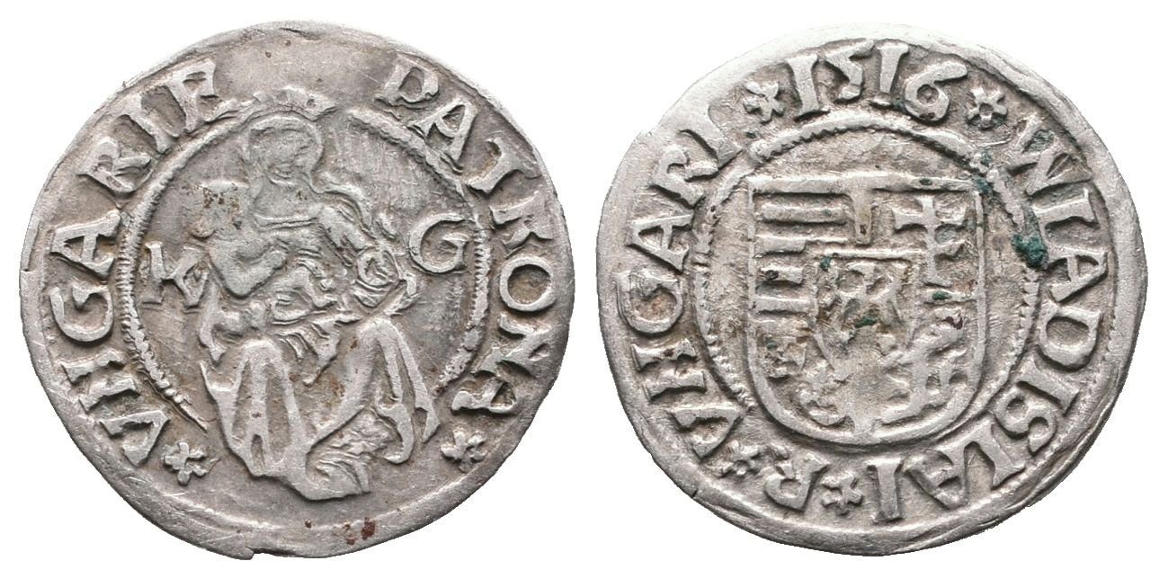 Uhersko, Denár 1516 K-G