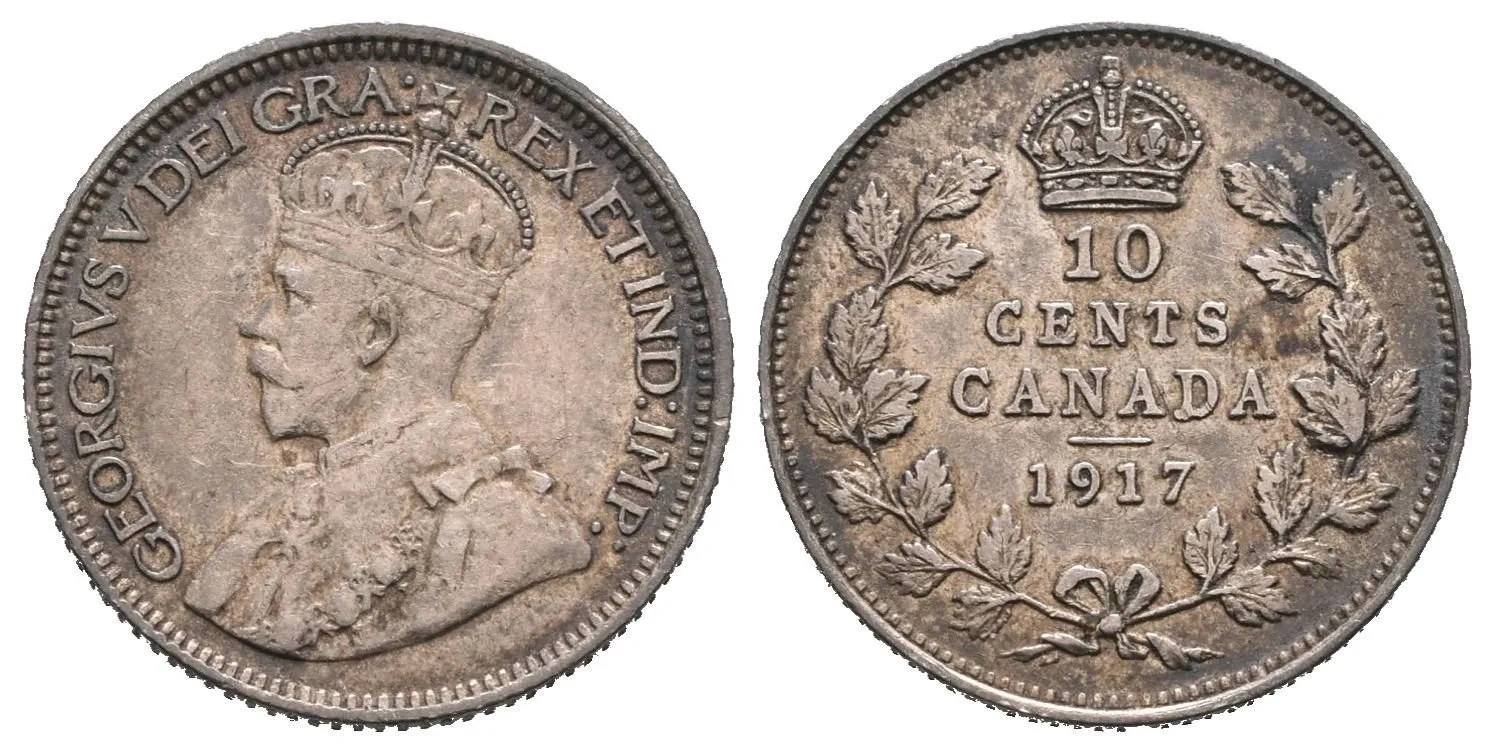 Kanada, 10 Cent 1917