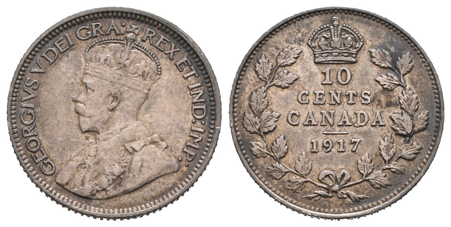 Kanada, 10 Cent 1917