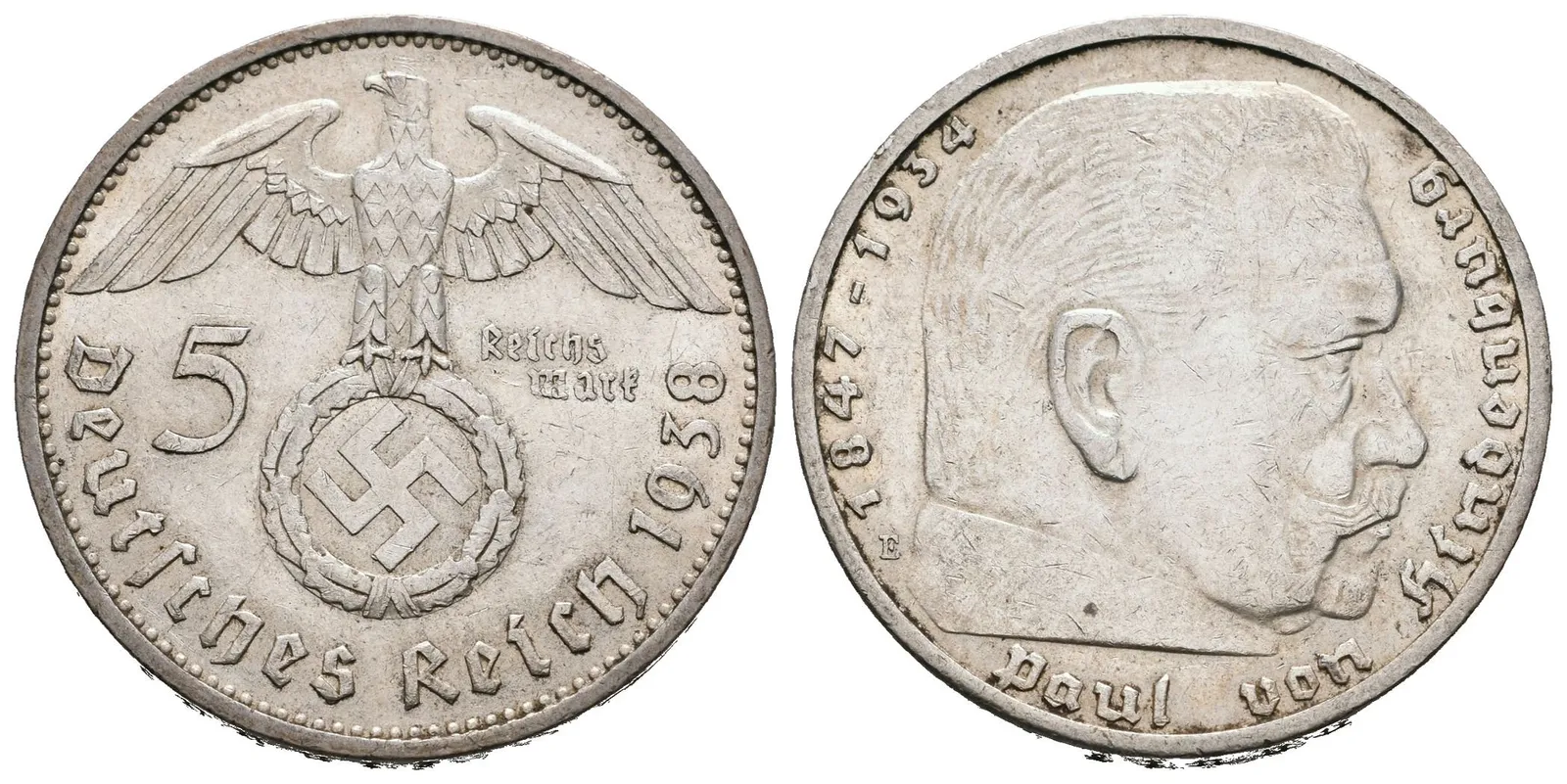 III. říše, 5 Marka 1938 E