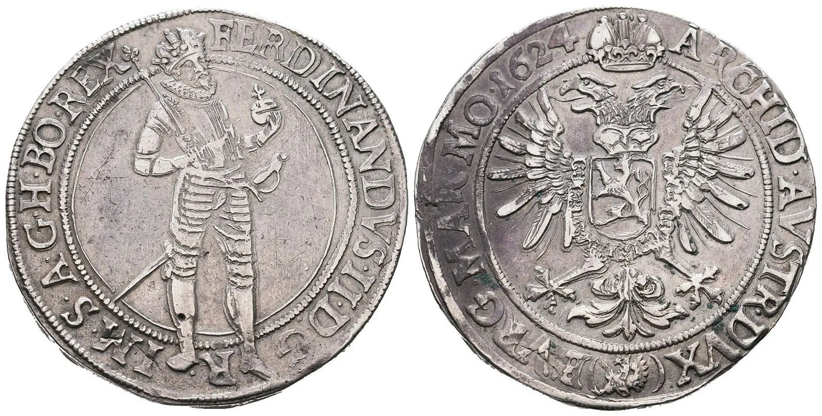 Ferdinand II., 1619 - 1637 (Mince dobrého zrna) — 1