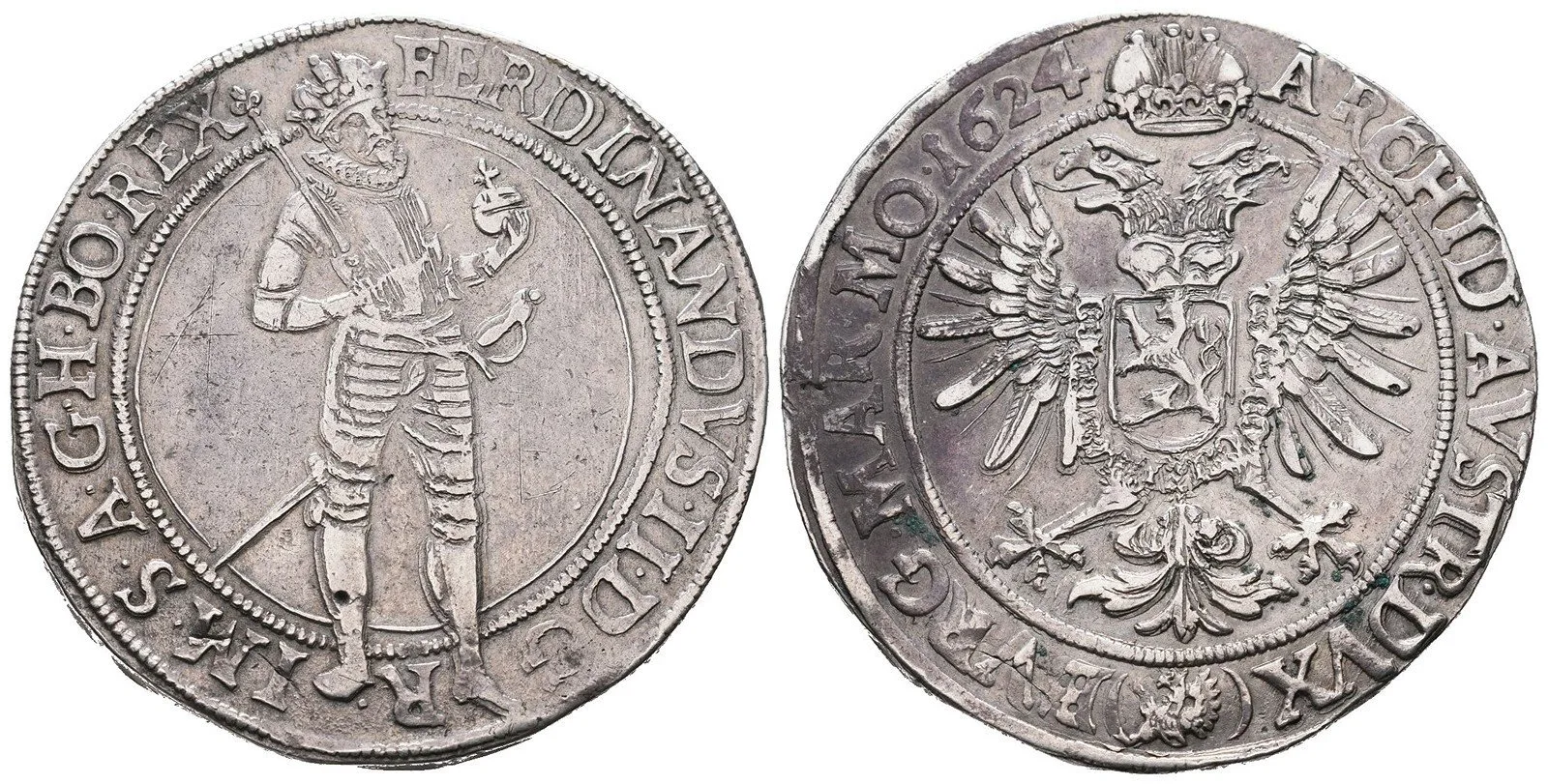 Ferdinand II., 1619 - 1637 (Mince dobrého zrna) — 1