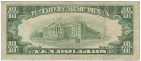 USA, 10 Dollars 1950C, náhradní série *, Pick.439cr - fotografie 2
