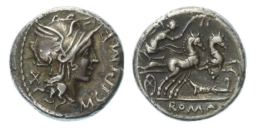M. Cipius M. f., 115 - 114 př. Kr. — 1