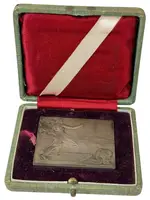 AE Plaketa 1903 (O. Španiel) - Hospodářská, průůmyslová a umělecká výstava českého — 2