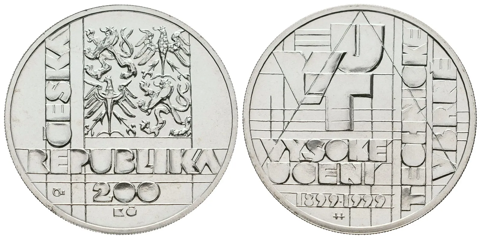 200 Kč 1999 - Vysoké učení technické v Brně