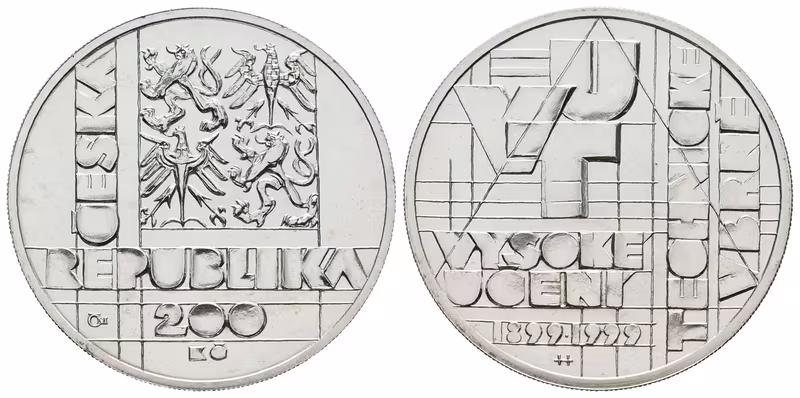 200 Kč 1999 - Vysoké učení technické v Brně