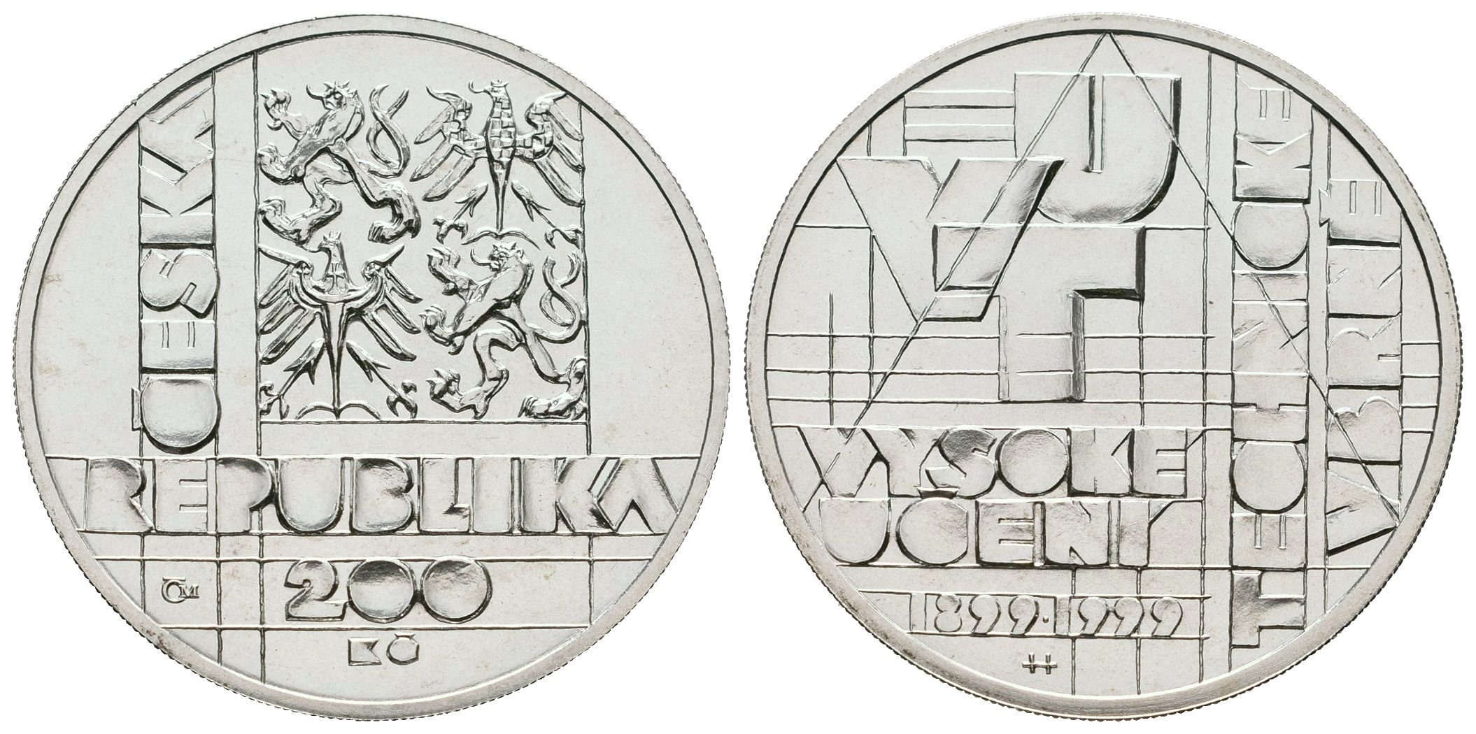 200 Kč 1999 - Vysoké učení technické v Brně