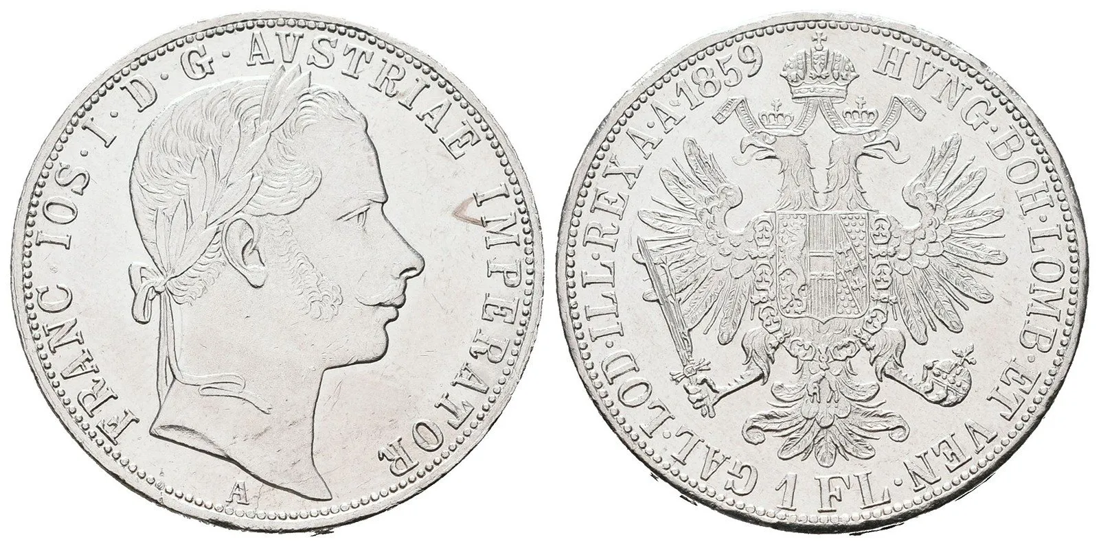 Rakouská a spolková měna, 1857 - 1892 — 1