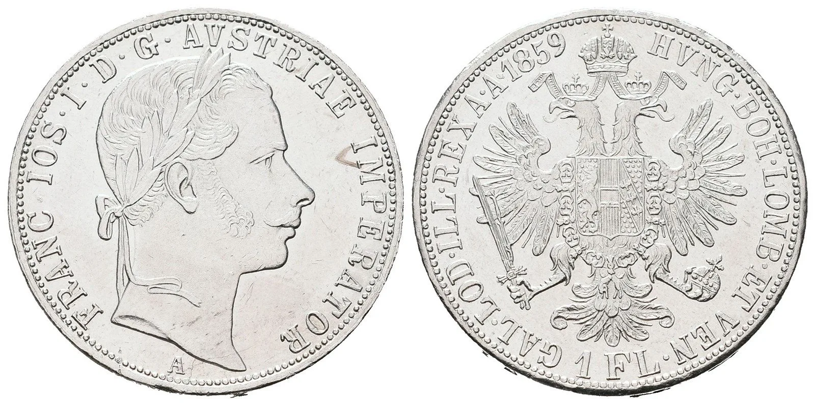 Rakouská a spolková měna, 1857 - 1892 — 1